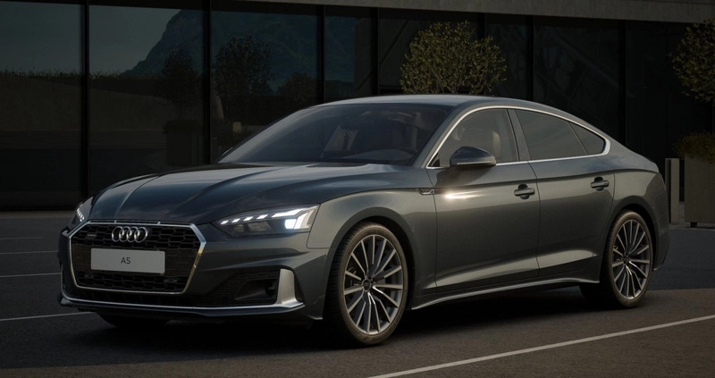 Audi A5 cena 229887 przebieg: 1, rok produkcji 2024 z Brusy małe 67